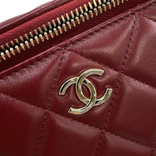 Load image into Gallery viewer, CHANEL Vanity Shoulder Bag BordeauxAP2199 Lambskin