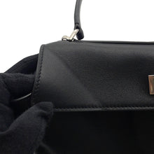 将图像加载到图库查看器中,BALENCIAGA Rodeo 2WAY Shoulder Bag Black789779 Calf Leather Size Small