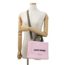 将图像加载到图库查看器中,LOUIS VUITTON Shopper Tote PinkM15239 CowhideLeather Size MINI