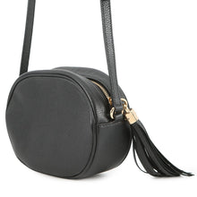 将图像加载到图库查看器中,GUCCI Soho Interlocking G Shoulder Bag Black/Beige747779 Leather