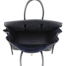 将图像加载到图库查看器中,HERMES Birkin Blue Indigo Togo Leather Size 35