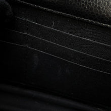 将图像加载到图库查看器中,CHANEL Matelasse Chain wallet BlackAP0250 Caviar Leather