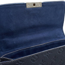 将图像加载到图库查看器中,LOUIS VUITTON Saint Sulpice IndigoBlueM43742 Monogram Empreinte Leather Size PM