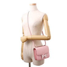 将图像加载到图库查看器中,HERMES Constance3 Miroir Rose Sakura Swift Leather Size Mini