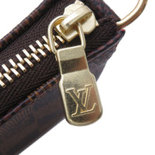 将图像加载到图库查看器中,LOUIS VUITTON Mini Pochette Accessories Christmas Limited Edition RedN60259 Damier Ebene Canvas Vivienne