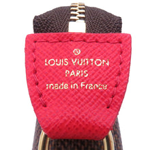 将图像加载到图库查看器中,LOUIS VUITTON Mini Pochette Accessories Christmas Limited Edition RedN60259 Damier Ebene Canvas Vivienne