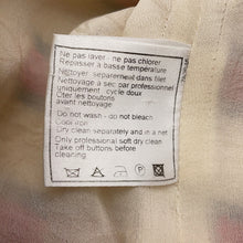 Load image into Gallery viewer, CHANEL Striped Tweed Jacket Size 42 Ivory/Red/BrownP33189 Cotton 38% Silk 38% Polyamide 17% Wool 4% Rayon2% Metal 1%