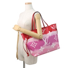 Load image into Gallery viewer, LOUIS VUITTON Neverfull RougeM45127 Monogram LV Escale Size MM