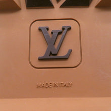 Load image into Gallery viewer, LOUIS VUITTON Oberkampf Line EncreBoots Brown/Gold Leather Rhinestone Size 10