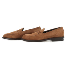 将图像加载到图库查看器中,FENDI loafers Brown7D1671 suede Size 7