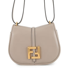 将图像加载到图库查看器中,FENDI C'mon Shoulder Bag Beige8BS082 Leather Size Small