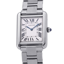 将图像加载到图库查看器中,CARTIER Tank Solo SM W31mmxH24.4mm Stainless Steel Silver DialW5200013