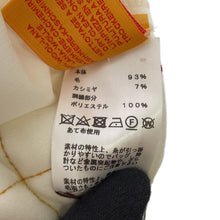 Load image into Gallery viewer, HERMES Bag Cushion Blue・Bread Wool 97% Cashmere3% Size 43x43