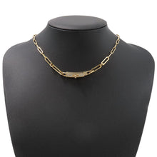 Load image into Gallery viewer, HERMES Kelly Chain Double Bracelet Choker 18K Yellow Gold