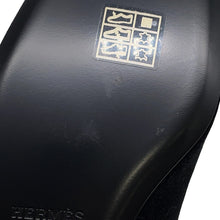 Load image into Gallery viewer, HERMES Ballet shoes "Jane" Black Velvet Fabric Satin Size 37H