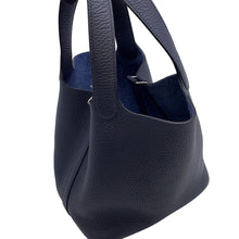 将图像加载到图库查看器中,HERMES Picotin Lock Blue Nuit Taurillon Clemence Size PM