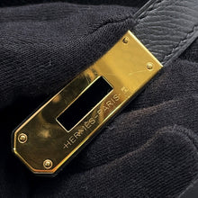 将图像加载到图库查看器中,HERMES Kelly Sellier Black Epsom Size 28
