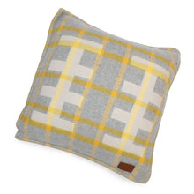 Load image into Gallery viewer, HERMES Echelle Cushion Gri-Suri Wool 100%