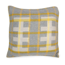 Load image into Gallery viewer, HERMES Echelle Cushion Gri-Suri Wool 100%