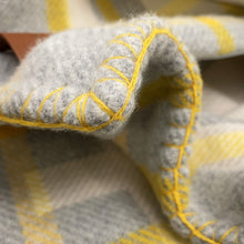 Load image into Gallery viewer, HERMES Echelle Cushion Gri-Suri Wool 100%