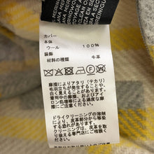 Load image into Gallery viewer, HERMES Echelle Cushion Gri-Suri Wool 100%