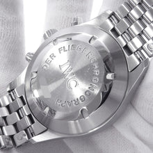 将图像加载到图库查看器中,IWC Spitfire Chronograph Automatic W39mm Stainless Steel Black DialIW370618