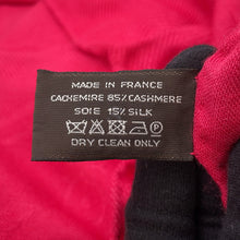 将图像加载到图库查看器中,HERMES New Libris Stole Casisil Size 140 Pink Cashmere85% Silk15%