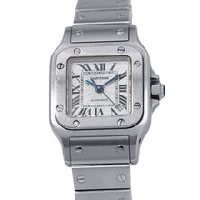 Load image into Gallery viewer, CARTIER Santos Garbe SM H25mm×W24mm Stainless Steel Silver DialW20054D6