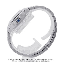 Load image into Gallery viewer, CARTIER Santos Garbe SM H25mm×W24mm Stainless Steel Silver DialW20054D6