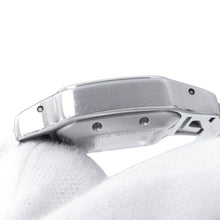 Load image into Gallery viewer, CARTIER Santos Garbe SM H25mm×W24mm Stainless Steel Silver DialW20054D6