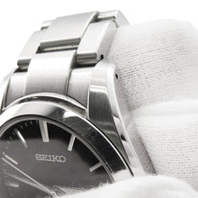 将图像加载到图库查看器中,SEIKO Grand Seiko Date W37mm Stainless Steel Black DialSBGX061