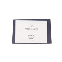 将图像加载到图库查看器中,SEIKO Grand Seiko Date W37mm Stainless Steel Black DialSBGX061