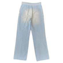 Load image into Gallery viewer, CHANEL COCO Button Denim Pants Size 36 Light BlueP76228 Cotton100%