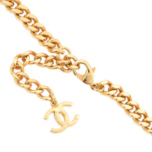 将图像加载到图库查看器中,CHANEL RUE CAMBON logo necklace GoldAB8651 Gold Plated