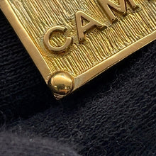 Load image into Gallery viewer, CHANEL RUE CAMBON logo necklace GoldAB8651 Gold Plated