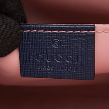 将图像加载到图库查看器中,GUCCI Children's The Jetsons Tote Bag Pink/Navy605614 GG Supreme Leather