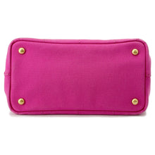 将图像加载到图库查看器中,PRADA Canapa 2WAYBag PinkB2439G Canvas Size Mini