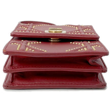 Load image into Gallery viewer, Dior Diorama Studded ChainShoulder Red Leather