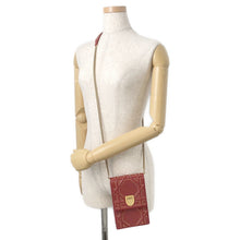 Load image into Gallery viewer, Dior Diorama Studded ChainShoulder Red Leather