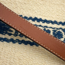 Load image into Gallery viewer, CELINE Round Shoulder Bag Off-white/Tan Canvas Leather