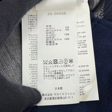 将图像加载到图库查看器中,Sacai sacai cardigan Size 1 Navy/Black/Gray20-05038 Cotton55% Polyester45%