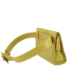 Load image into Gallery viewer, CHANEL Matelasse Waist Bag Light Green Caviar Leather