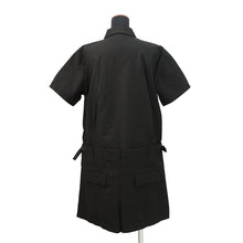 Load image into Gallery viewer, Sacai sacai x WTAPS short-sleeved dress Size 2 Black25-07771 Cotton100%