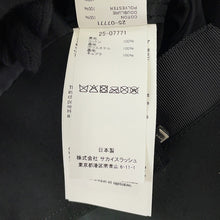 Load image into Gallery viewer, Sacai sacai x WTAPS short-sleeved dress Size 2 Black25-07771 Cotton100%