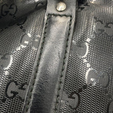 Load image into Gallery viewer, GUCCI GG IMPLEME Briefcase Black201480 GG Imprime Leather