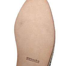 Load image into Gallery viewer, HERMES Guapa Espadrilles Chaine d'Ancre Navy Canvas Size 35