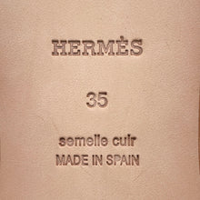 Load image into Gallery viewer, HERMES Guapa Espadrilles Chaine d'Ancre Navy Canvas Size 35