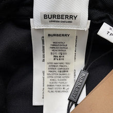 Load image into Gallery viewer, BURBERRY hat Size XS Black8050066 Cotton100%