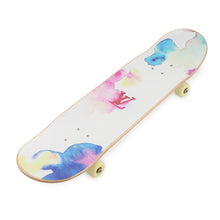 Load image into Gallery viewer, LOUIS VUITTON skateboard White/MulticolorGI0622 Wood Monogram Watercolor