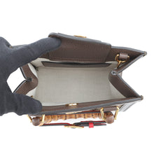 Load image into Gallery viewer, GUCCI Diana Jumbo GG 2-Way Bag Beige/Brown655661 GG Canvas Leather Size Mini